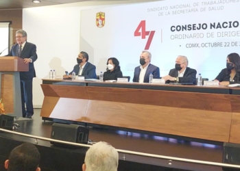 Inaugura el Sindicato de Salud su 47 Consejo Nacional Ordinario de Dirigentes