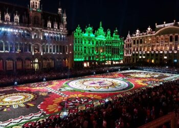 Guanajuato Participará en el 50 Aniversario de la Alfombra de Flores de Bruselas, en Bélgica
