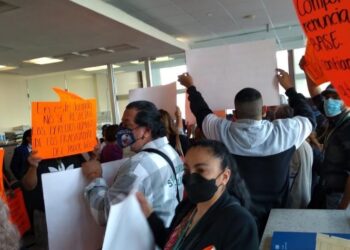 Ante Violaciones a sus Derechos Laborales, Protestan Trabajadores del Poder Judicial CDMX