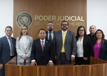 Visitan Jueces de Baja California, Sedes del PJCDMX Para Observar y Emular Oralidad Civil y Familiar