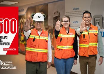 Reconocen la Lucha Anticorrupción de Compañía Minera Cuzcatlán