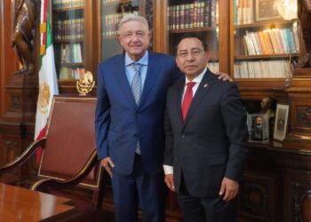 Reunión del Magistrado Guerra Álvarez con el Presidente  López Obrador; Abordan Retos de los Poderes Judiciales