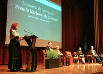 Entrega Secretaria Leticia Ramírez Amaya, Premio Nacional de Ciencias 2020 a 2023