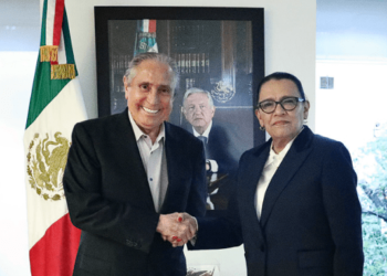 Rosa Icela Rodríguez y Joel Ayala, Fortalecen el Entendimiento Institucional Trabajadores-Gobierno