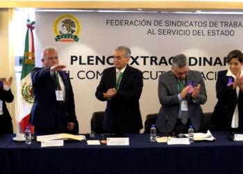 Asume Marco Antonio García Ayala, Como Presidente del CEN de la FSTSE