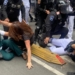 Agrede Policía en CDMX a Trabajadoras de la Salud; las Retiran por la Fuerza
