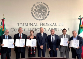 Diego Valdéz Medina, Líder del SUTPJ-CDMX; Recibe Toma de Nota del TFCyA