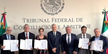 Diego Valdéz Medina, Líder del SUTPJ-CDMX; Recibe Toma de Nota del TFCyA
