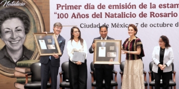 Correos de México Emite la Primera Serie de Estampillas Dedicada a Rosario Castellanos, a 100 Años de su Natalicio