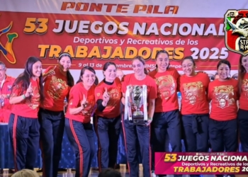 Juegos Nacionales de los Trabajadores; STFRM Logra 5 Medallas de Oro y 3 de Plata
