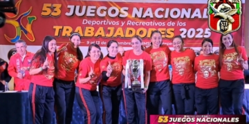 Juegos Nacionales de los Trabajadores; STFRM Logra 5 Medallas de Oro y 3 de Plata