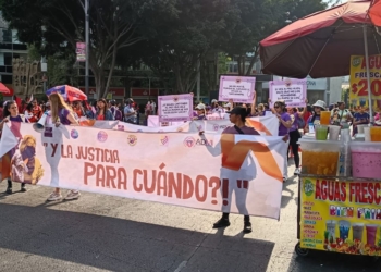 No Dañó el «Bloque Negro» la Marcha Feminista en la Ciudad de México