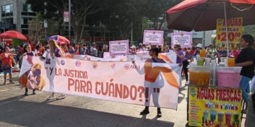 No Dañó el «Bloque Negro» la Marcha Feminista en la Ciudad de México