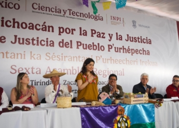 Avanza Plan de Justicia del Pueblo P’urhépecha; hay Voluntad Organizada de sus Instituciones Comunitarias