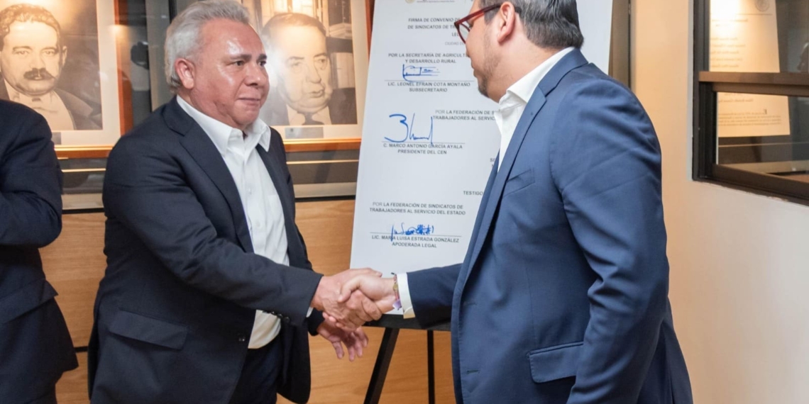 Acuerdan FSTSE y Leche Para el Bienestar, Convenio Para Impulsar una Mejor Nutrición