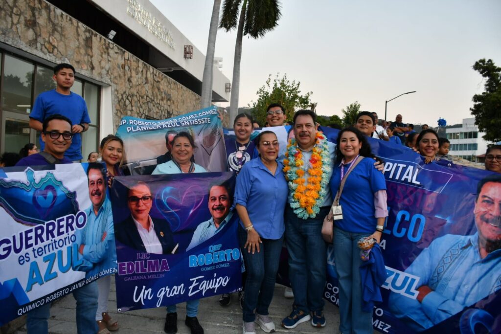 Roberto Javier Gómez Gómez, es ya candidato a la dirigencia nacional del SNTISSSTE, tras recibir el respaldo nacional de las y los trabajadores para buscar la Presidencia del Comite Ejecutivo Nacional, luego de registrar formalmente su candidatura a dicho cargo.