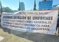 Paro de Cientos de Trabajadores de la Salud CDMX; Exigen a Ssa Respetar Derechos Laborales