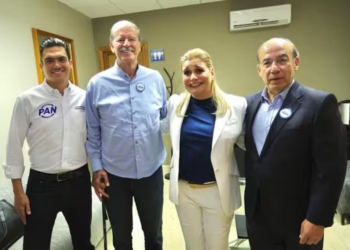 Los expresidentes de México, Fox y Calderón, Reaparecen en Acto de Apoyo del PAN a Maru Campos
