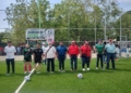 Sindicato Ferrocarrilero y Gobierno Municipal de Tonalá, Inauguran Cancha de Futbol 7 «Víctor Flores Morales»